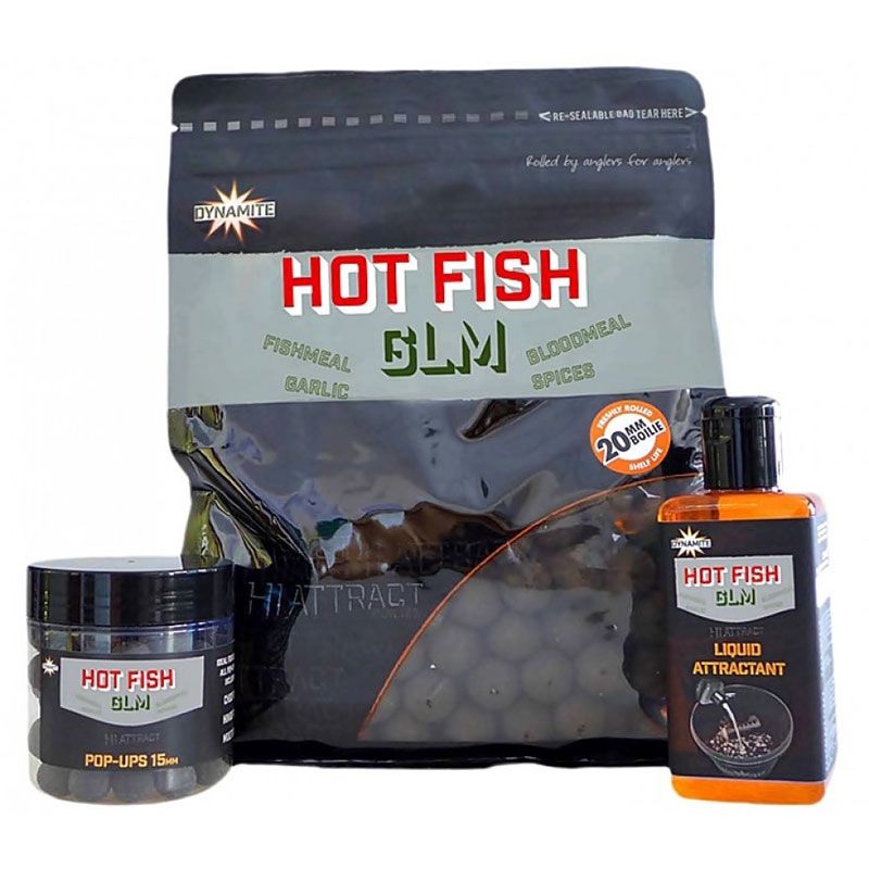 Dynamite Baits Hot Fish Glm Pop-Ups; 15 Mm