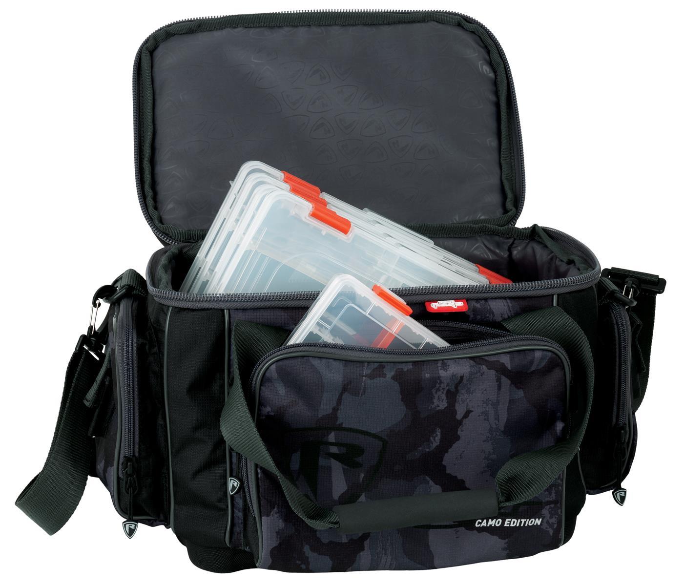 Fox Rage Voyager® Camo Carryall Medium incl. Boxen