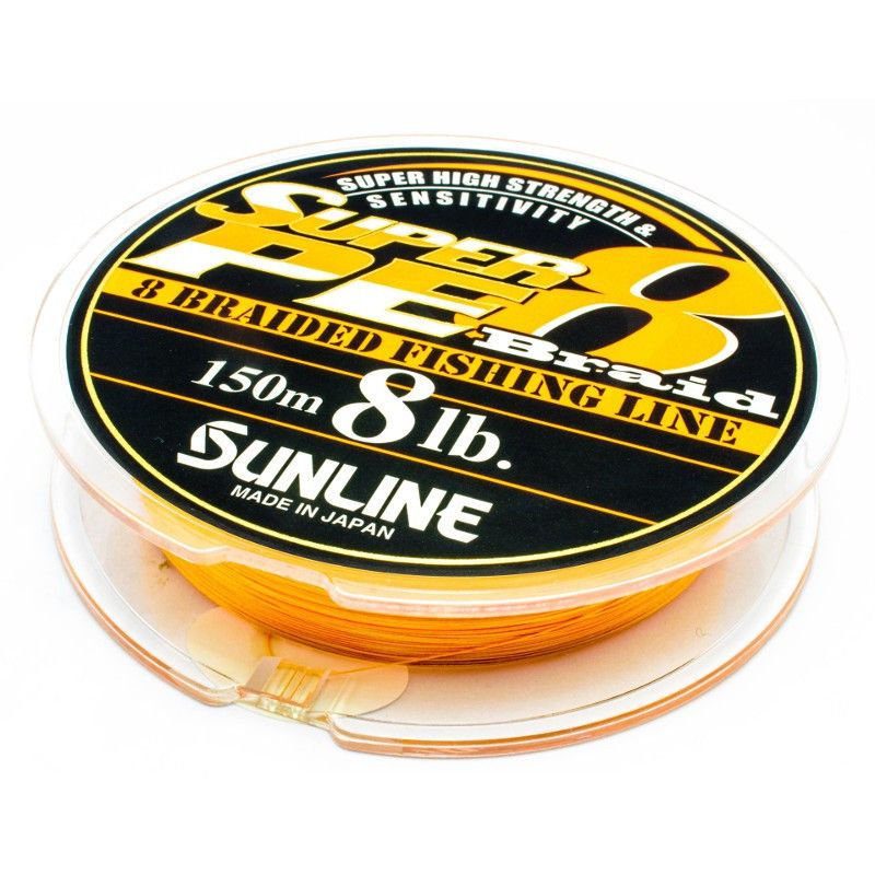 Sunline Super PE 8 Braid; Farbe: Orange; 11,3kg PE#2,5; 150m