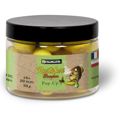 Radical Rastafarie Scopex Pop Up´s; 16 & 20 mm; 50 g