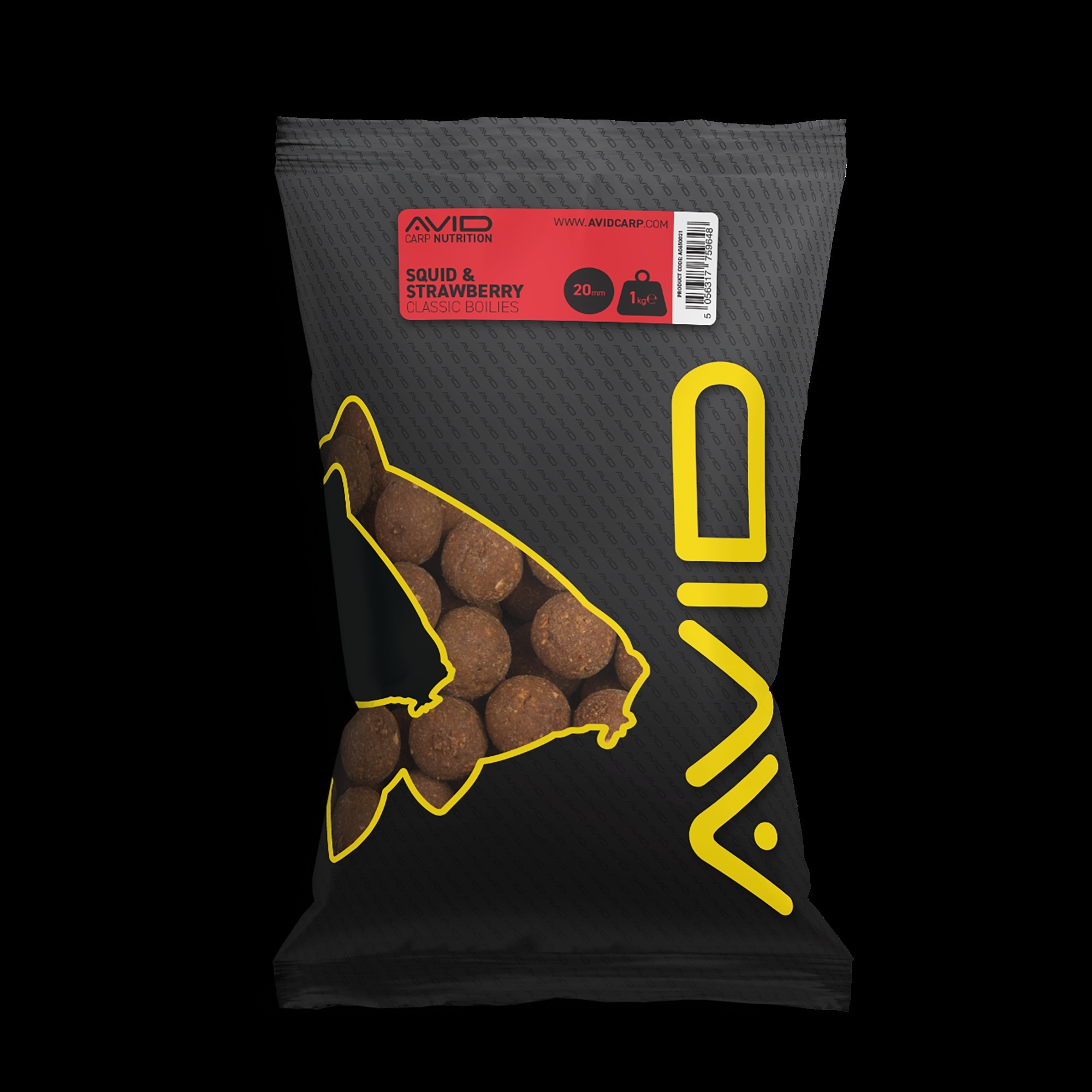 Avid Carp Classic Boilies 20 mm Squid & Strawberry Avid Carp Classic Boilies 20 mm Squid & Strawberry