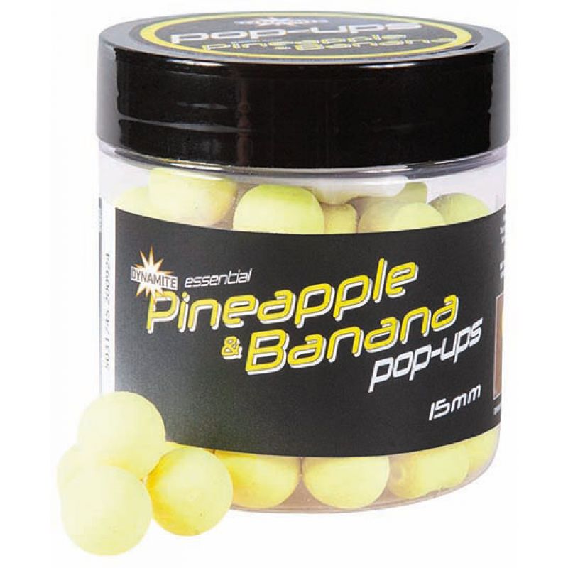 Dynamite Baits Fluro Pop Ups Pineapple & Banana 15 Mm