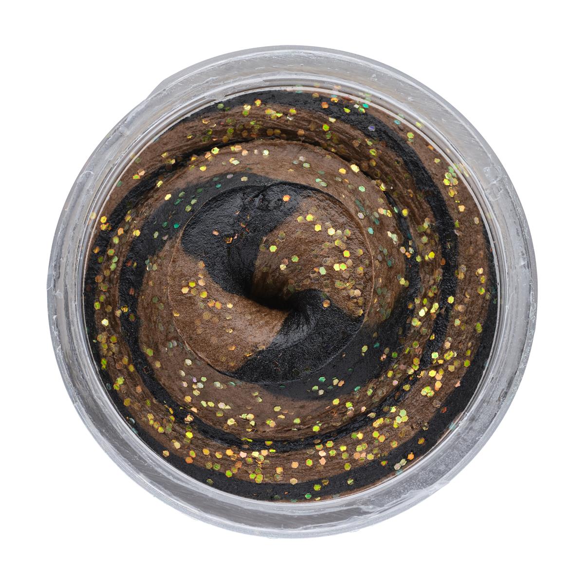 Berkley PowerBait® Natural Glitter Trout Bait; Black Brown; 50 gr. Berkley PowerBait® Natural Glitter Trout Bait; Black Brown; 50 gr.