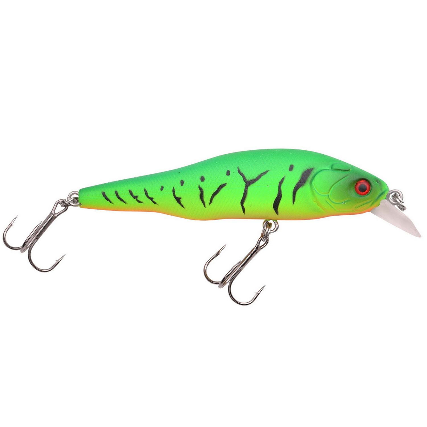 PC Wobbler Minnow 65 Matt Fire Tiger UV; 6,5 cm; 5,6 g