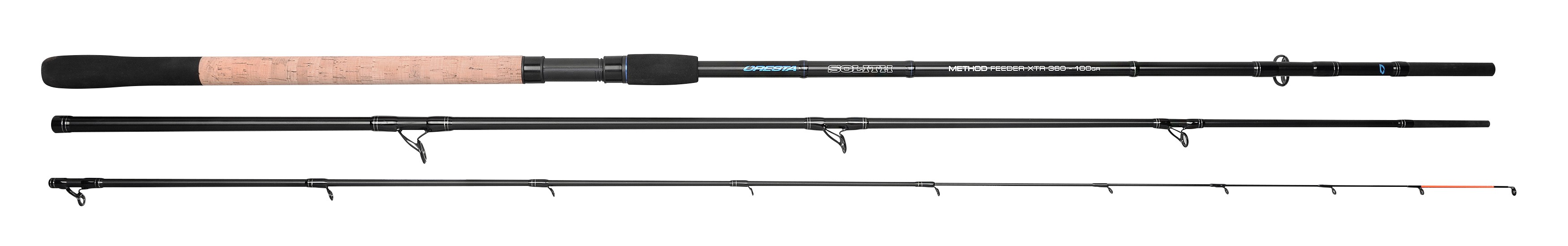 Cresta Solith Method Feeder XTR; L: 3,60 m; Wg: - 100 gr.