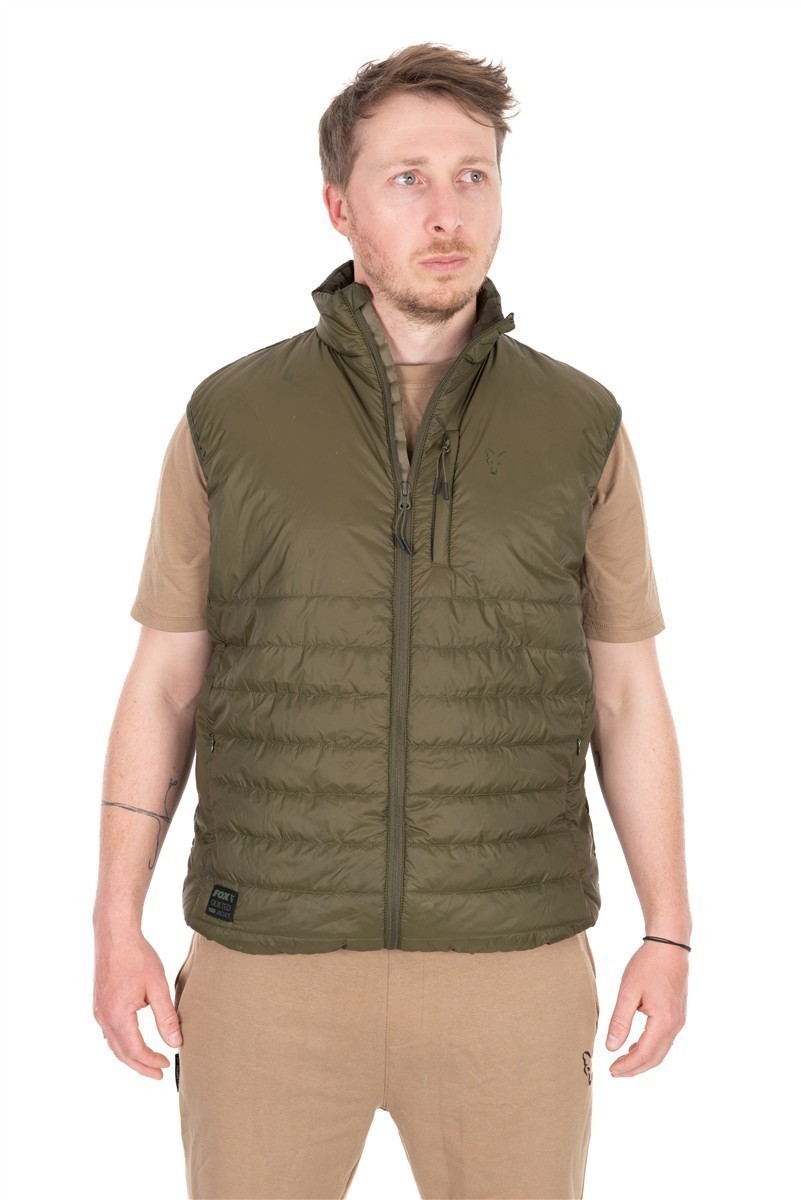 Fox Olive Quilted 100 Gilet XXXLarge