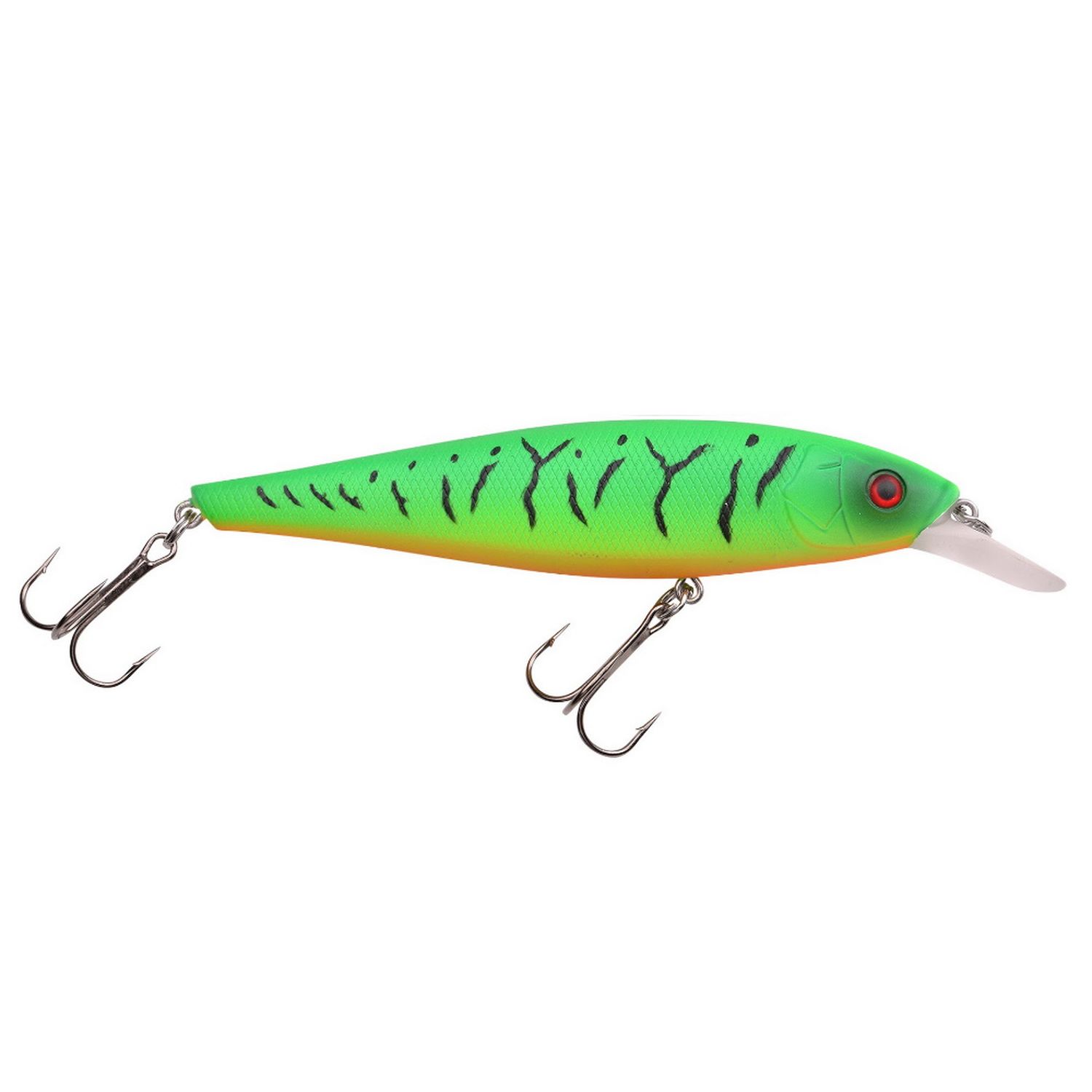 PC Wobbler Minnow 100 Matt Fire Tiger UV; 10 cm; 15 g