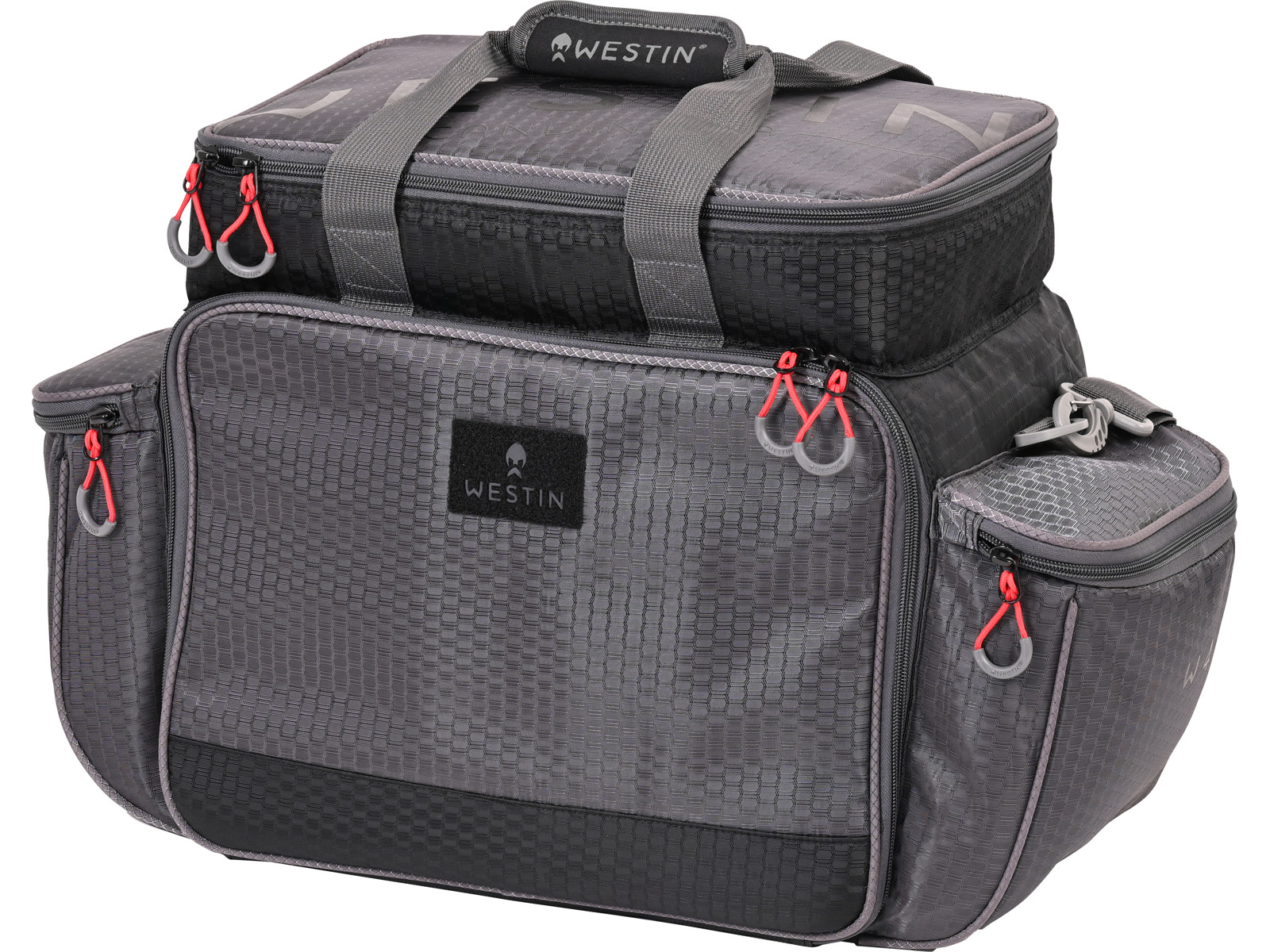 Westin W4 Master Lure Bag 5 Boxes Titanium Black 55 x 25 x 37 cm
