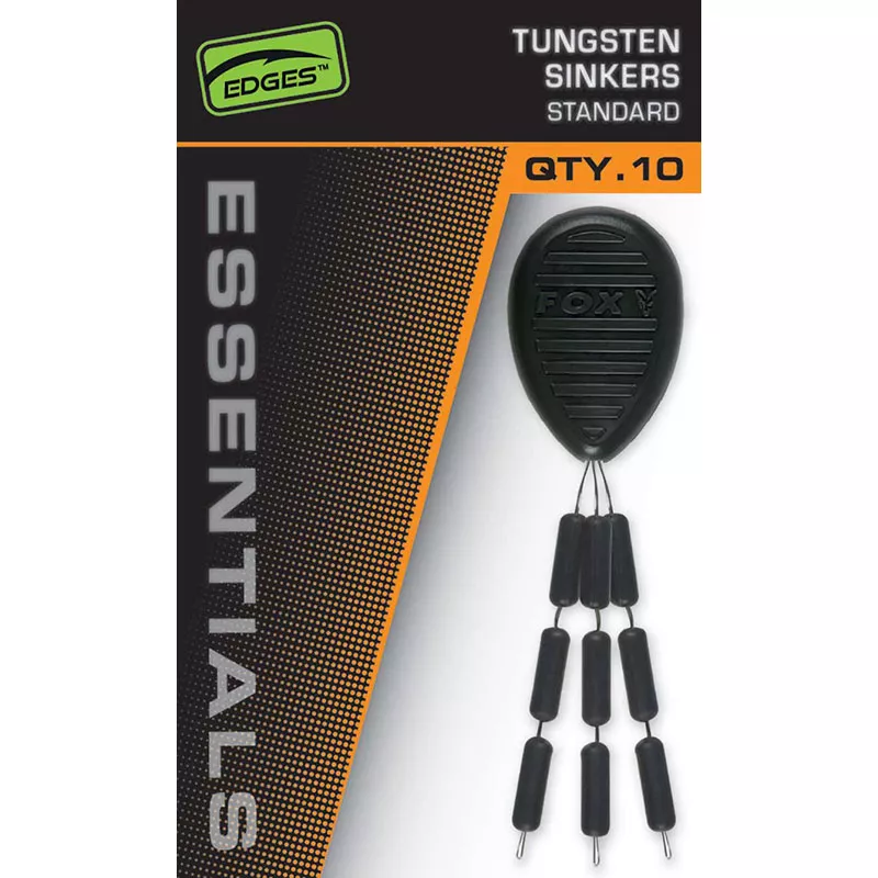 Fox Edges Tungsten Sinkers Standard Qty. 10