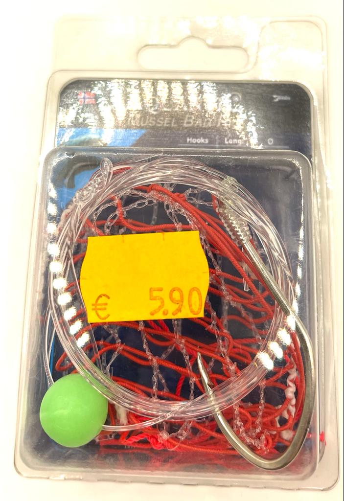 Aquantic Mussel Bag Rig Gr. 4/0, 150 cm, 1,00 mm