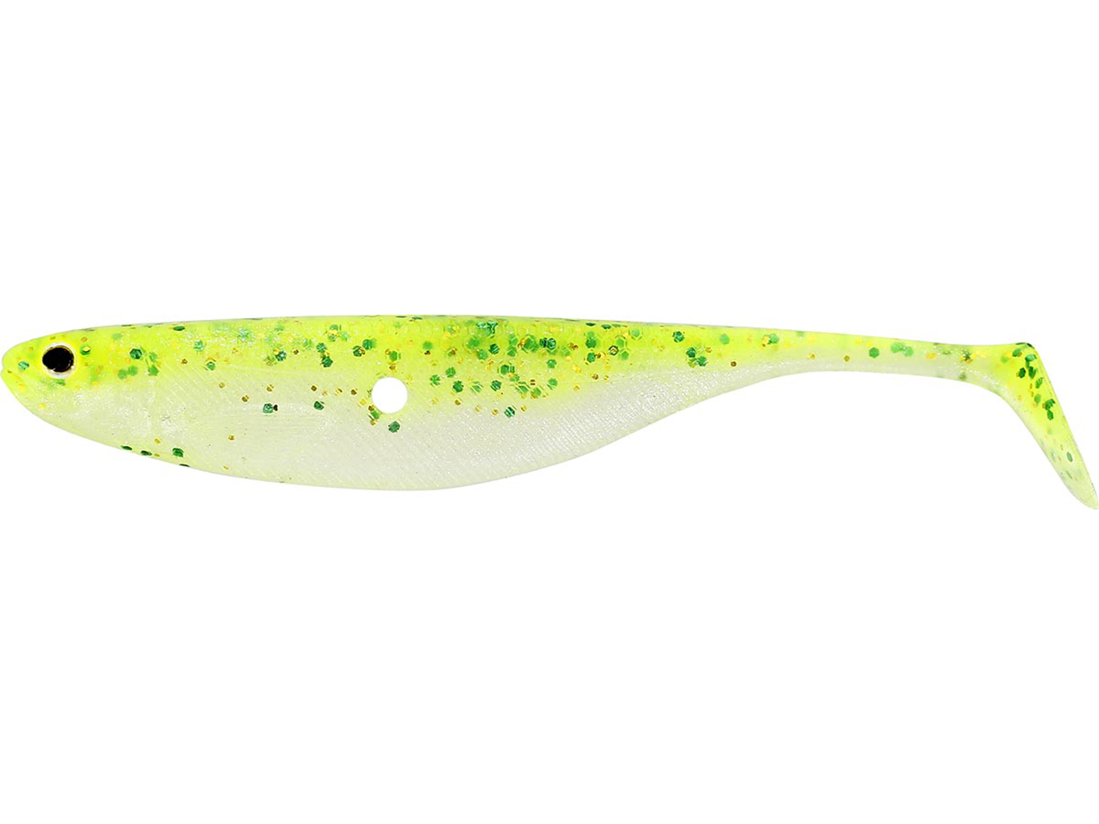 Westin ShadTeez Hollow; 12 cm; 1 Stück SPARKLING CHARTREUSE