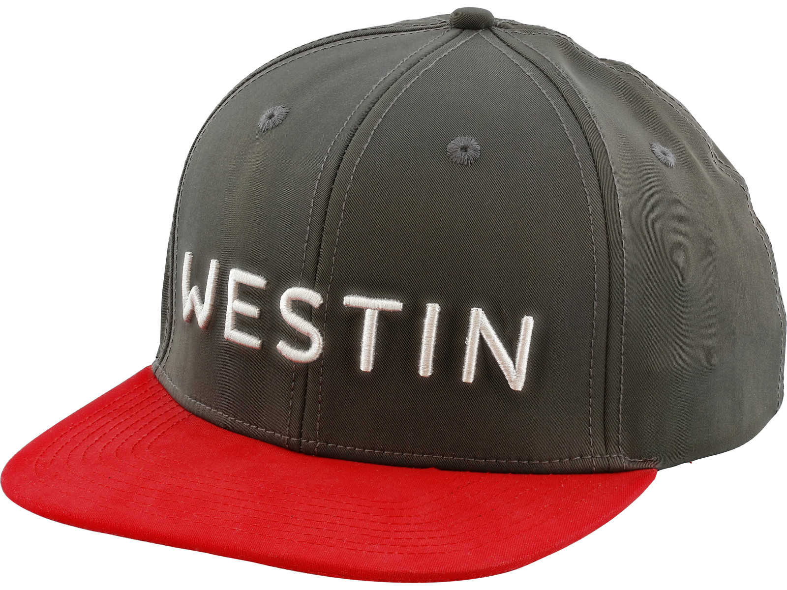 Westin Smooth Viking Cap Grey / Red One Size