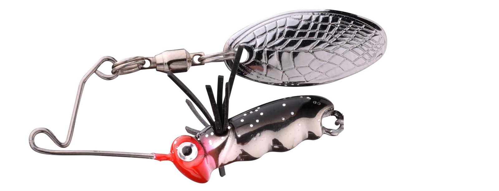 Spro Larva S-Bait; Roach; Einzelhaken; 4 cm; 7 gr.