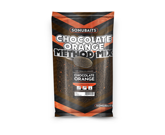 Sonubaits Supercrush Groundbait 2kg Chocolate Orange Method Mix