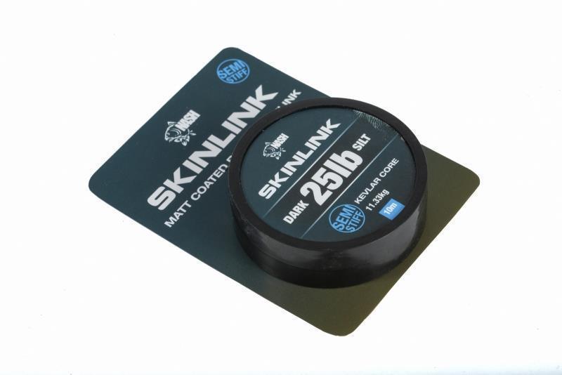 Nash Skinlink Semi-Stiff Dark Silt; 25 lb; 10 m
