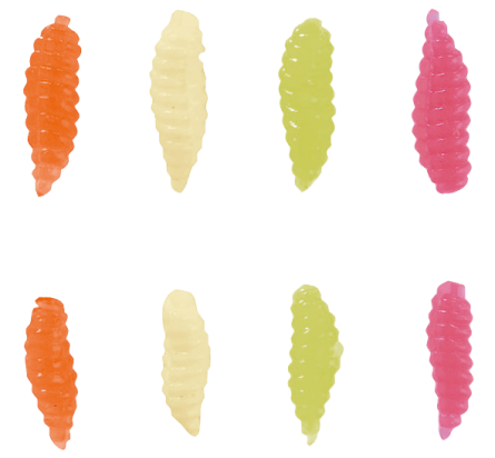 Balzer Beißfix® Gummiköder mit Aromen Maden / Maggot; Coconut; Qty. 20 Balzer Beißfix® Gummiköder mit Aromen Maden / Maggot; Coconut; Qty. 20