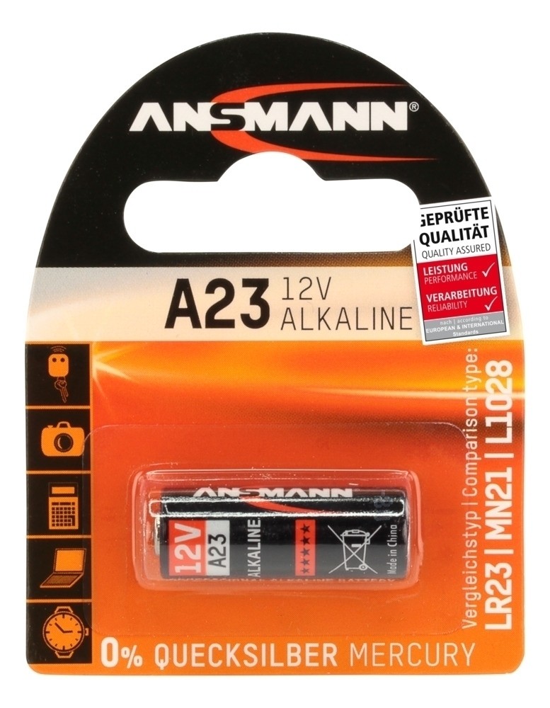 Ansmann Alkaline A23 12 V; LR23; MN21; L1028