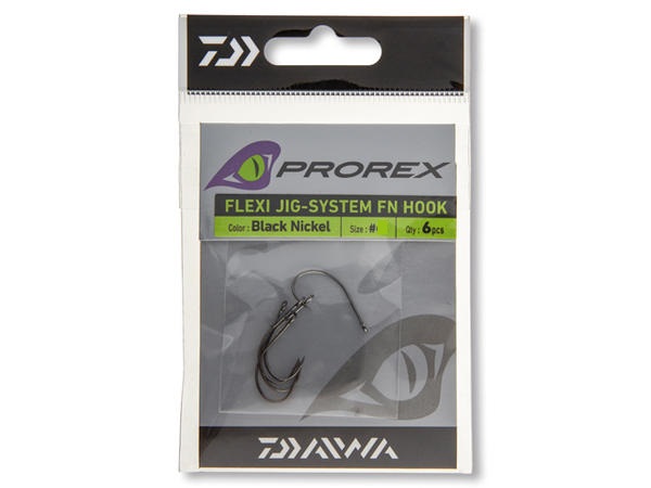 Daiwa Prorex Flexi Jig-System FN´Hook; Gr. 1; 6 Stück