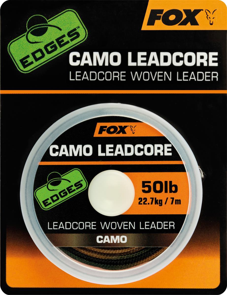 Fox Edges Camo Leadcore; 50 Lb; 7 m