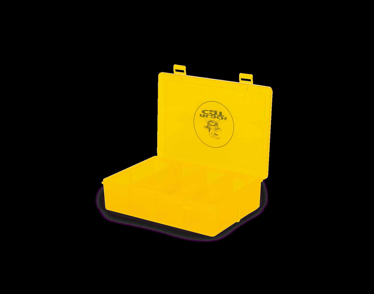 Black Cat Sectioned Rig BIts Box 6 x 15,5 x 22 cm