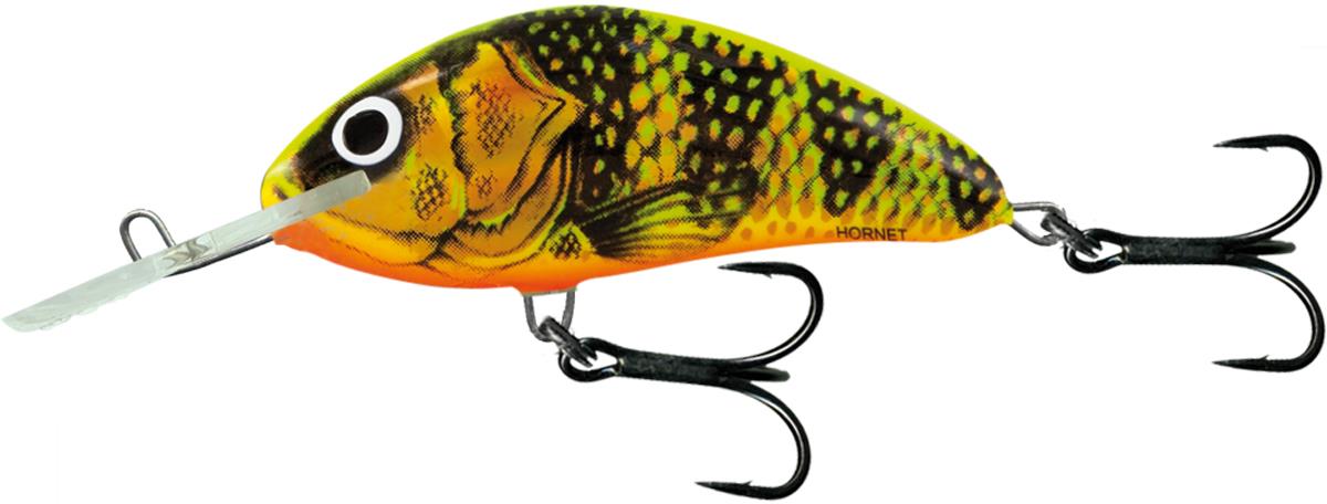 Gold Fluo Perch 9cm Floating