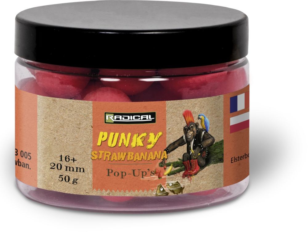 Radical Punky Strawbanana Pop Up´s; 16 & 20 mm; 50 g