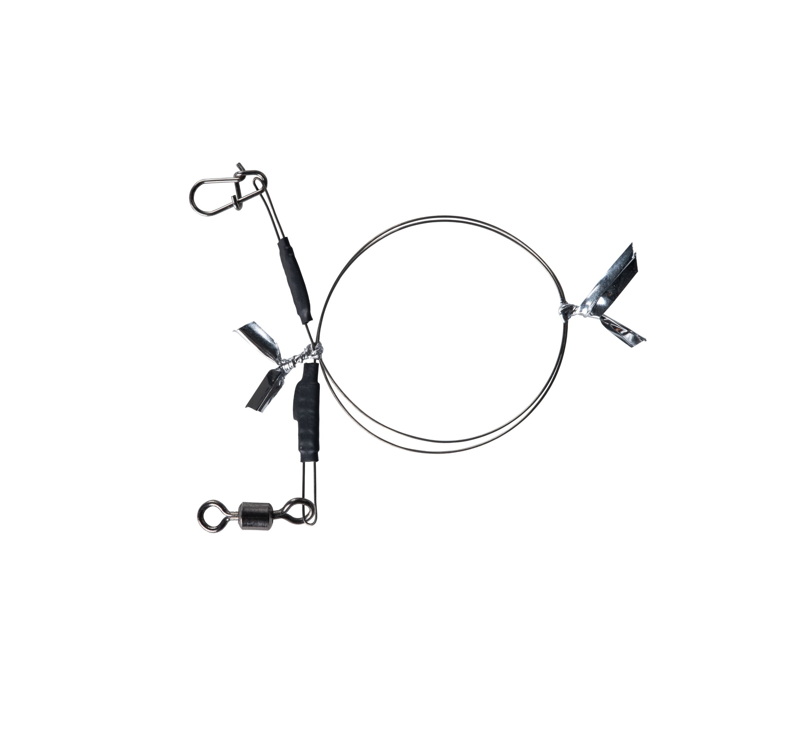 BKK 7×7 Wire leader – Allround (Duolock Snap) 25 cm / 26 kg