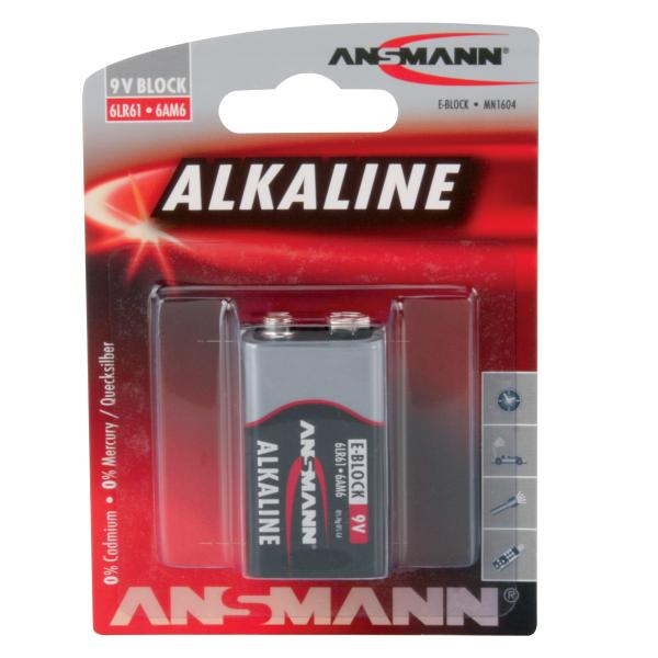Ansmann Alkaline 9 Volt Block