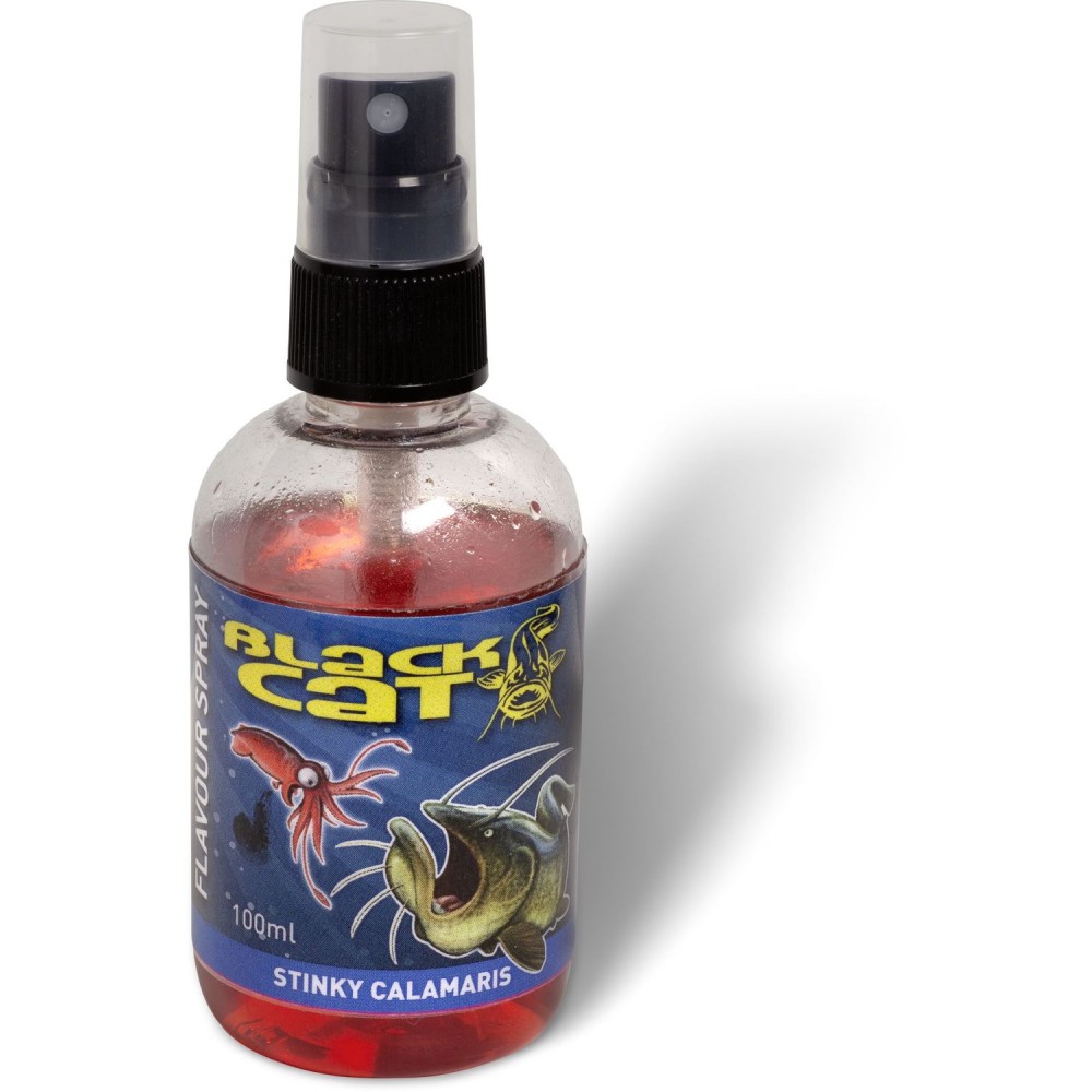 Black Cat Flavour Spray rot Stinky Calamaris; 100 ml