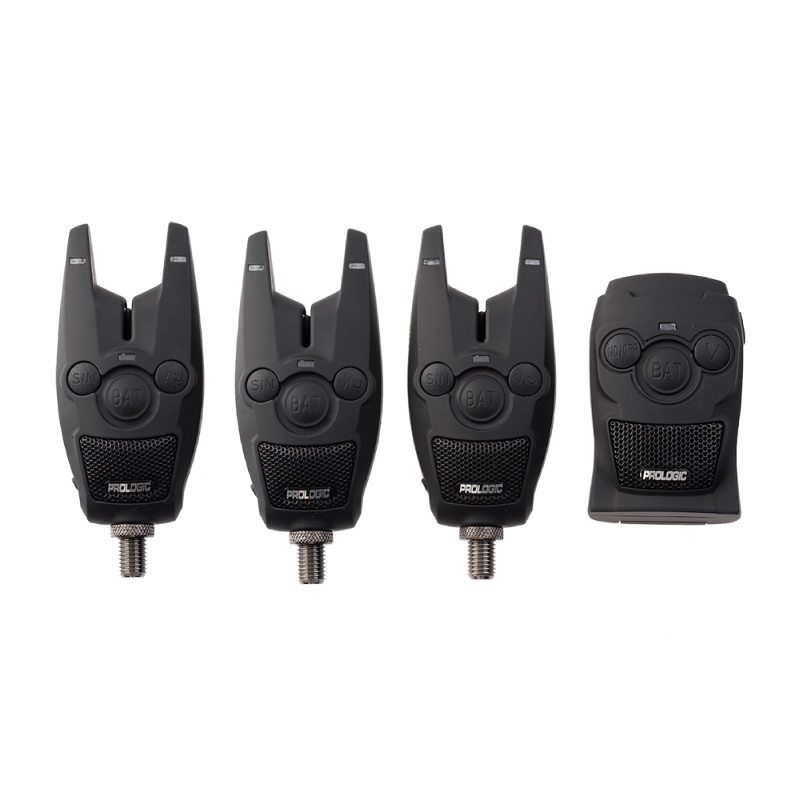 Prologic Bißanzeiger BAT+ BITE Alarm Set 3+1 RED/GREEN/BLUE