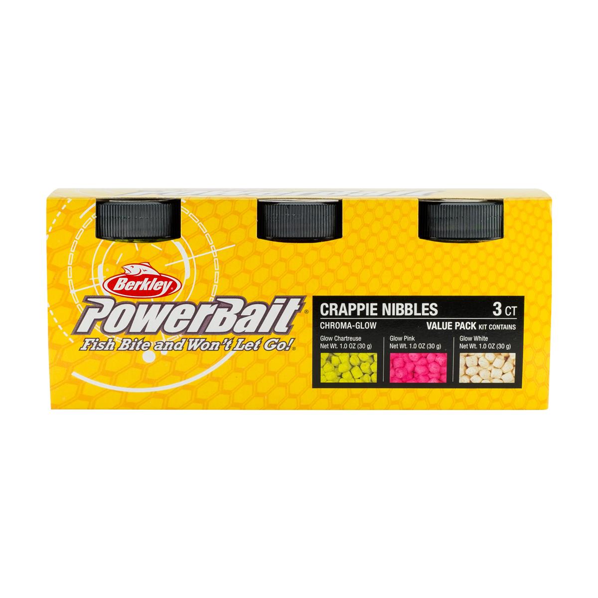 Berkley PowerBait Crappie Nibbles 3 Stück Berkley PowerBait Crappie Nibbles 3 Stück