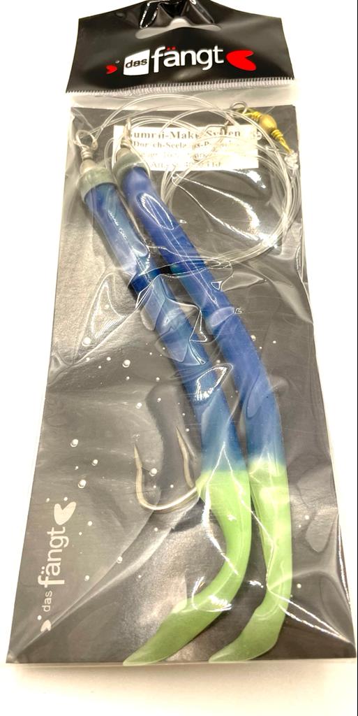 Gummi Mac System 10/0, 0,90 mm, Blau