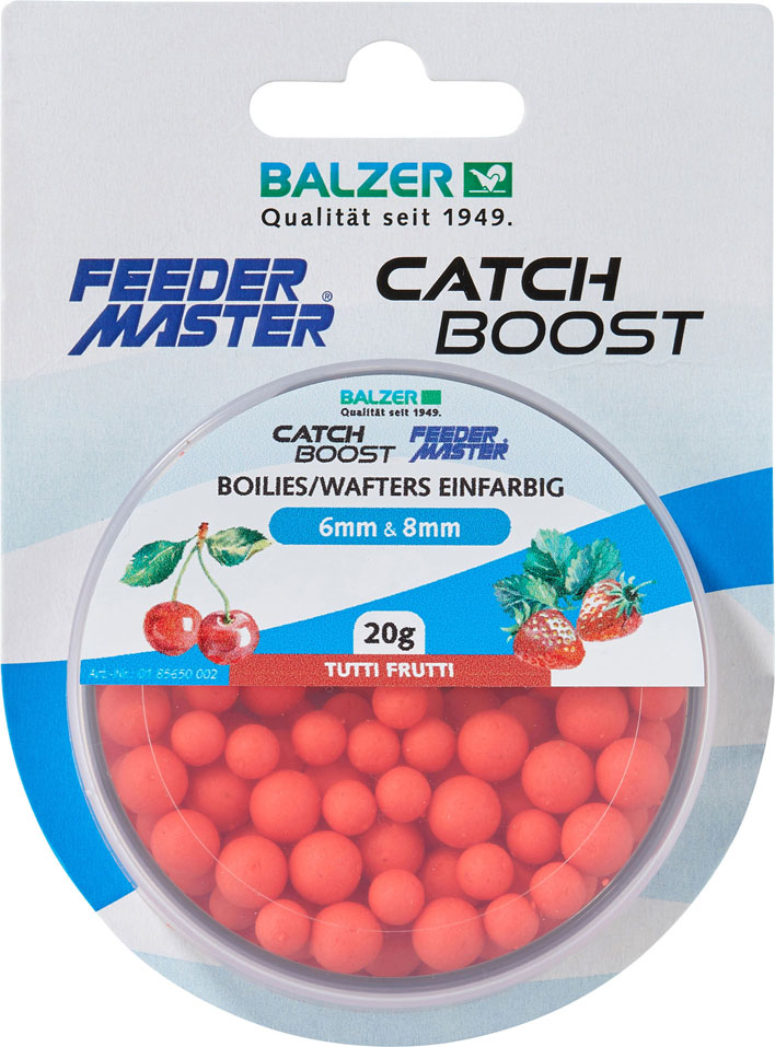 Balzer Catch Boost Method Feeder Boilies (Wafter), einfarbig