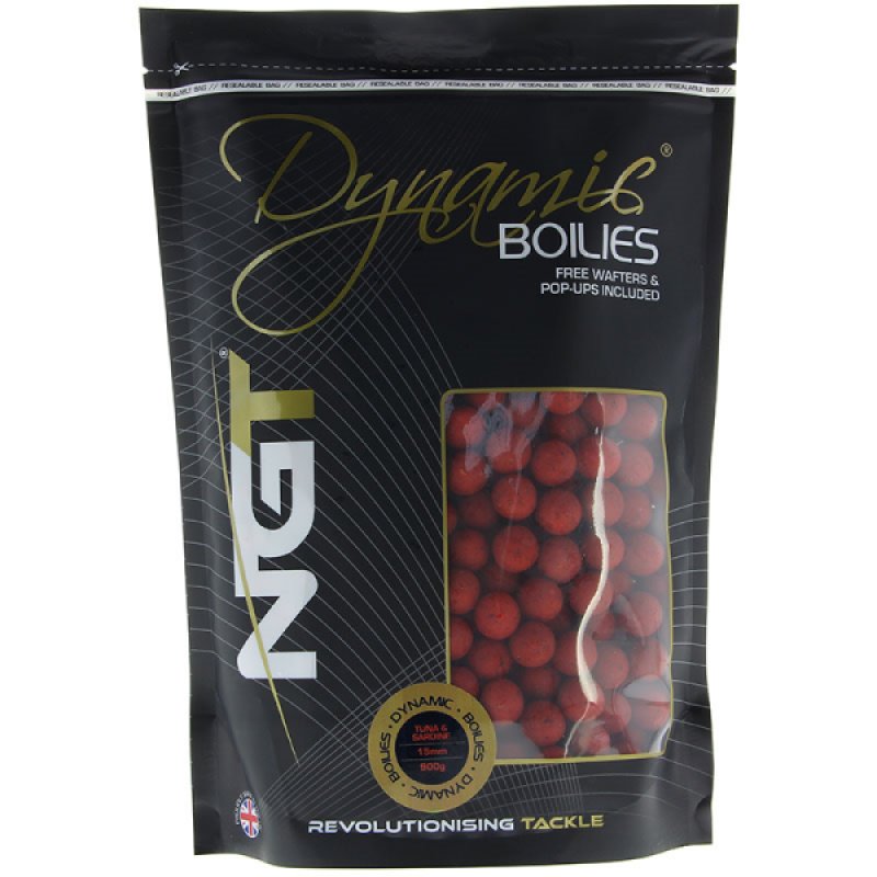 NGT Dynamic Boilies Tuna & Sardine; 15 mm; 900 gr.