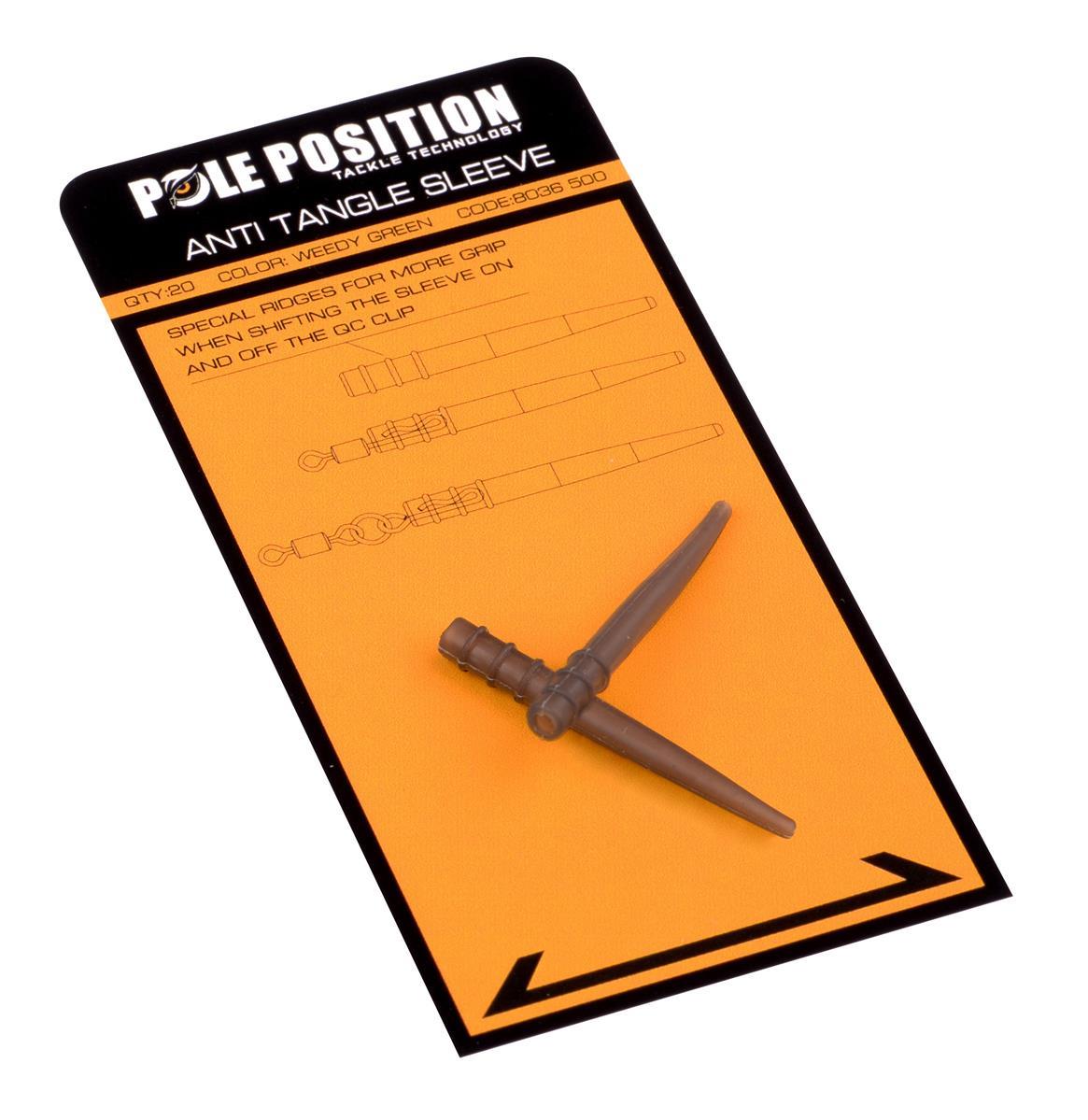 Pole Position Anti Tangle Sleeves Muddy Silt; Qty. 20
