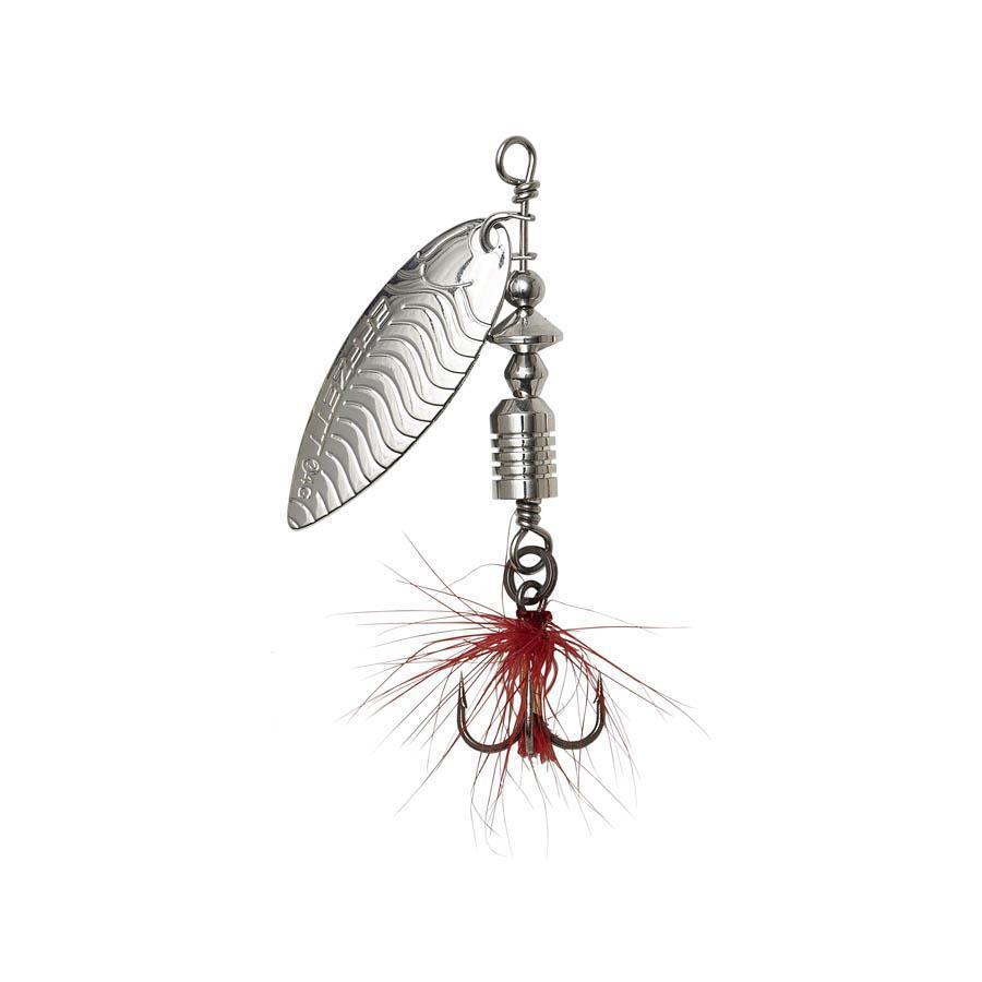 DAM EFFZETT® UV-SPINNERS; Silver; Gr. 4; 10 gr.