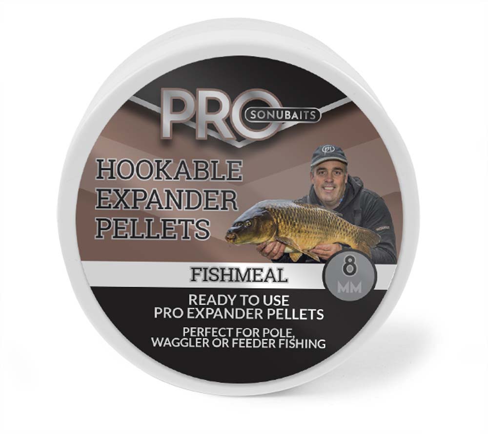 Sonubaits Hookable Pro Expander Pellets 8 mm Fishmeal
