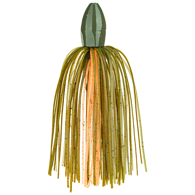 Strike King TG Tung Slither Rig 1 OZ / 28,3 g Bama Craw