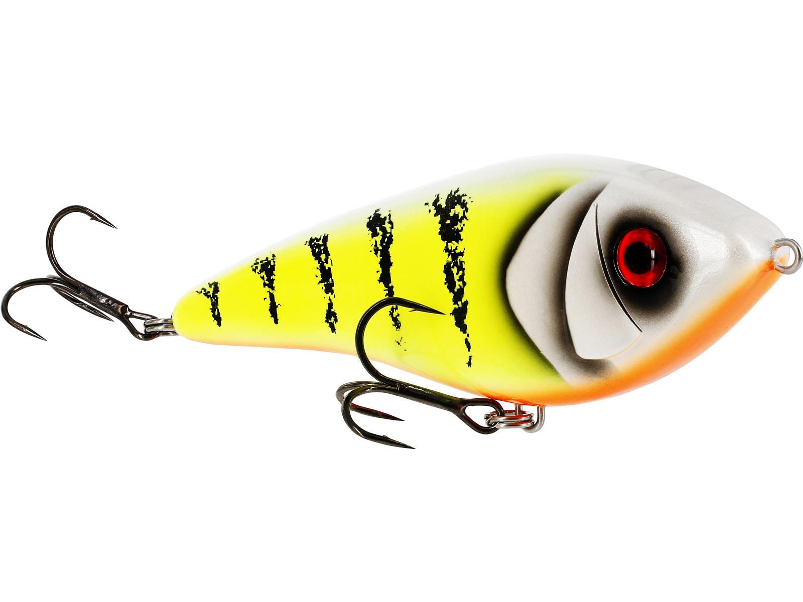 Westin Swim Glidebait Suspending; Bait Bash Ice Perch; 12 cm; 53 gr. Westin Swim Glidebait Suspending; Bait Bash Ice Perch; 12 cm; 53 gr.