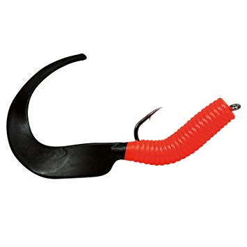 Eisele XXL Twister Japan Rot / Schwarz; 14 cm; Gr. 9/0; 2 Stück