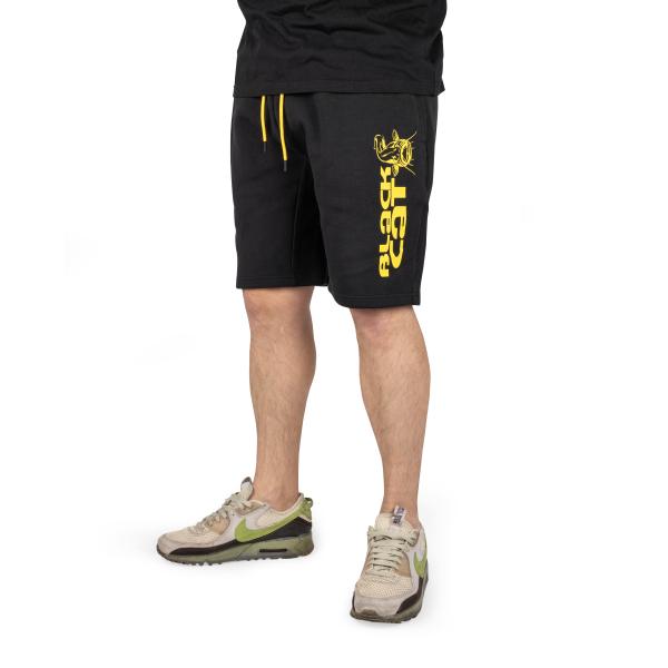 Black Cat Jogger Shorts XXXL