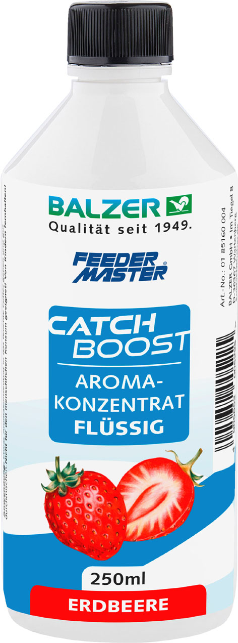 Balzer Catch Boost Flüssiges Aromakonzentrat 250 ml Erdbeere