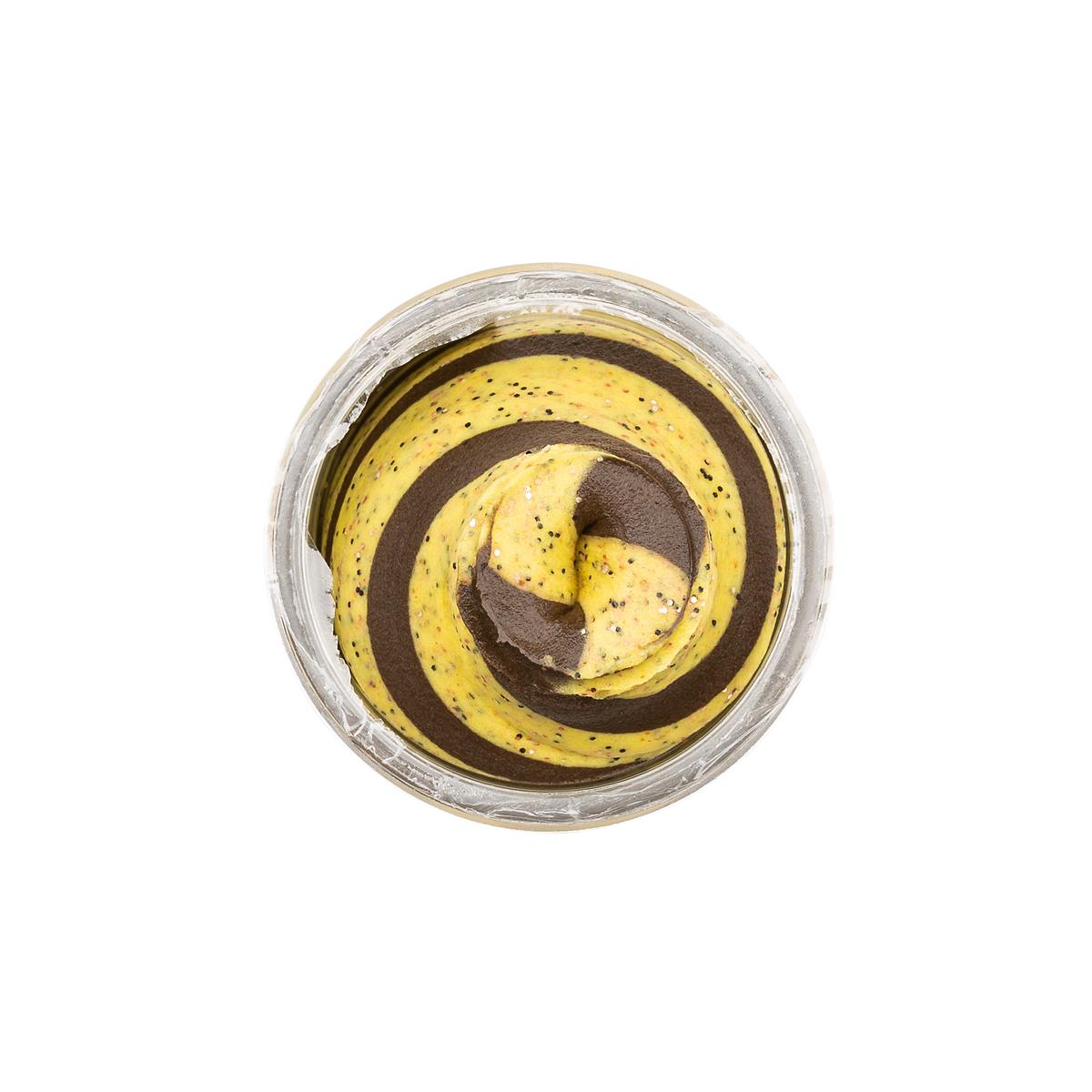 Berkley PowerBait Natural Scent Glitter; Banana Boost Berkley PowerBait Natural Scent Glitter; Banana Boost