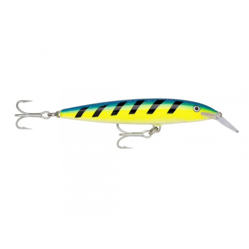 Rapala Floating Magnum 11 cm Blue Chartreuse Skirt (F 11 MAG BCSK)