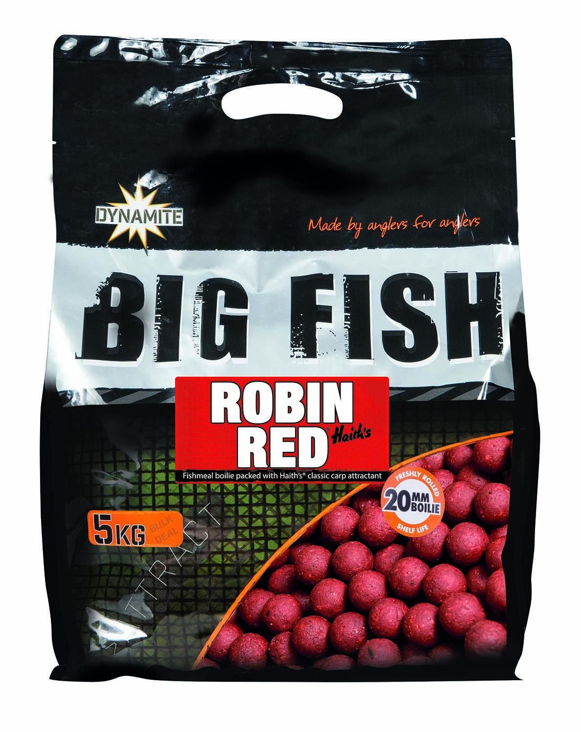 Dynamite Baits Big Fish Robin Red Boilies 5 Kilo 20 mm