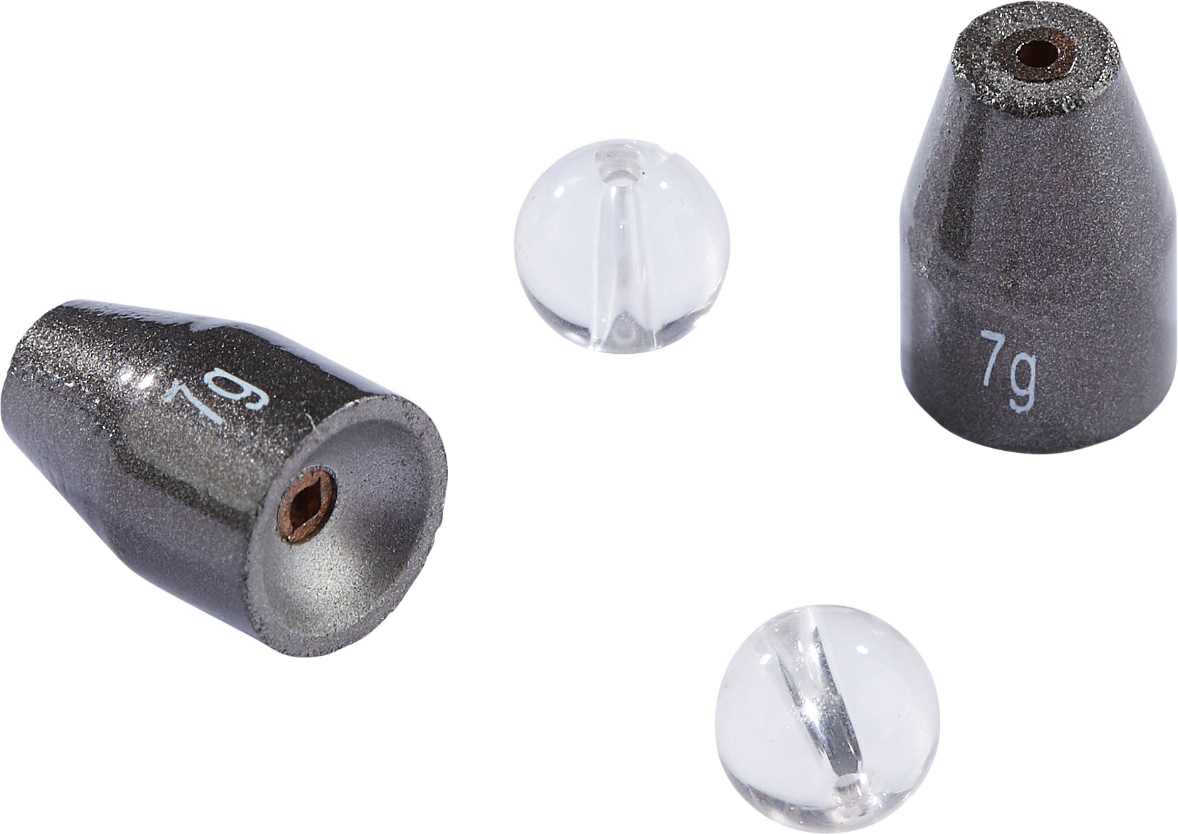 Balzer Shirasu Street 2 Patronenblei mit 2 Glasperlen 2 + 2  # 7,5 g Balzer Shirasu Street 2 Patronenblei mit 2 Glasperlen 2 + 2  # 7,5 g