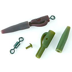 Fox Camo Green Safety Lead Clips; 10 Qty