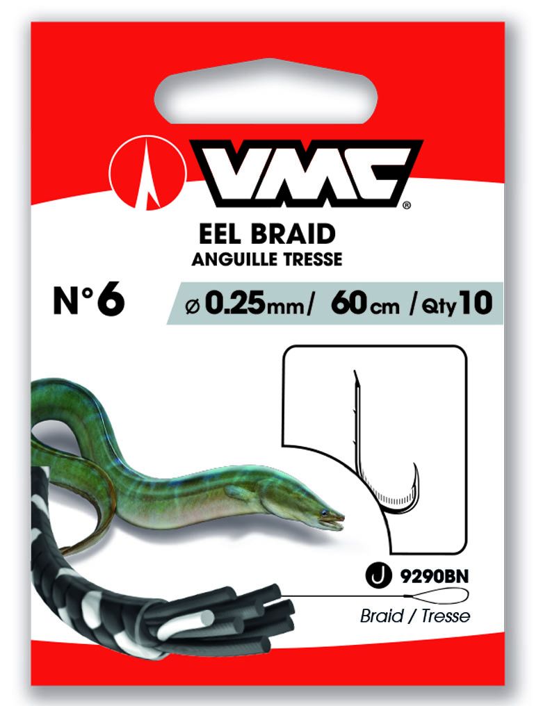 VMC Aal geflochten Brüniert 60 cm # 2 / 12 kg