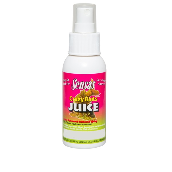 Sensas Crazy Bait Juice Yellow Fishmeal; 75 ml