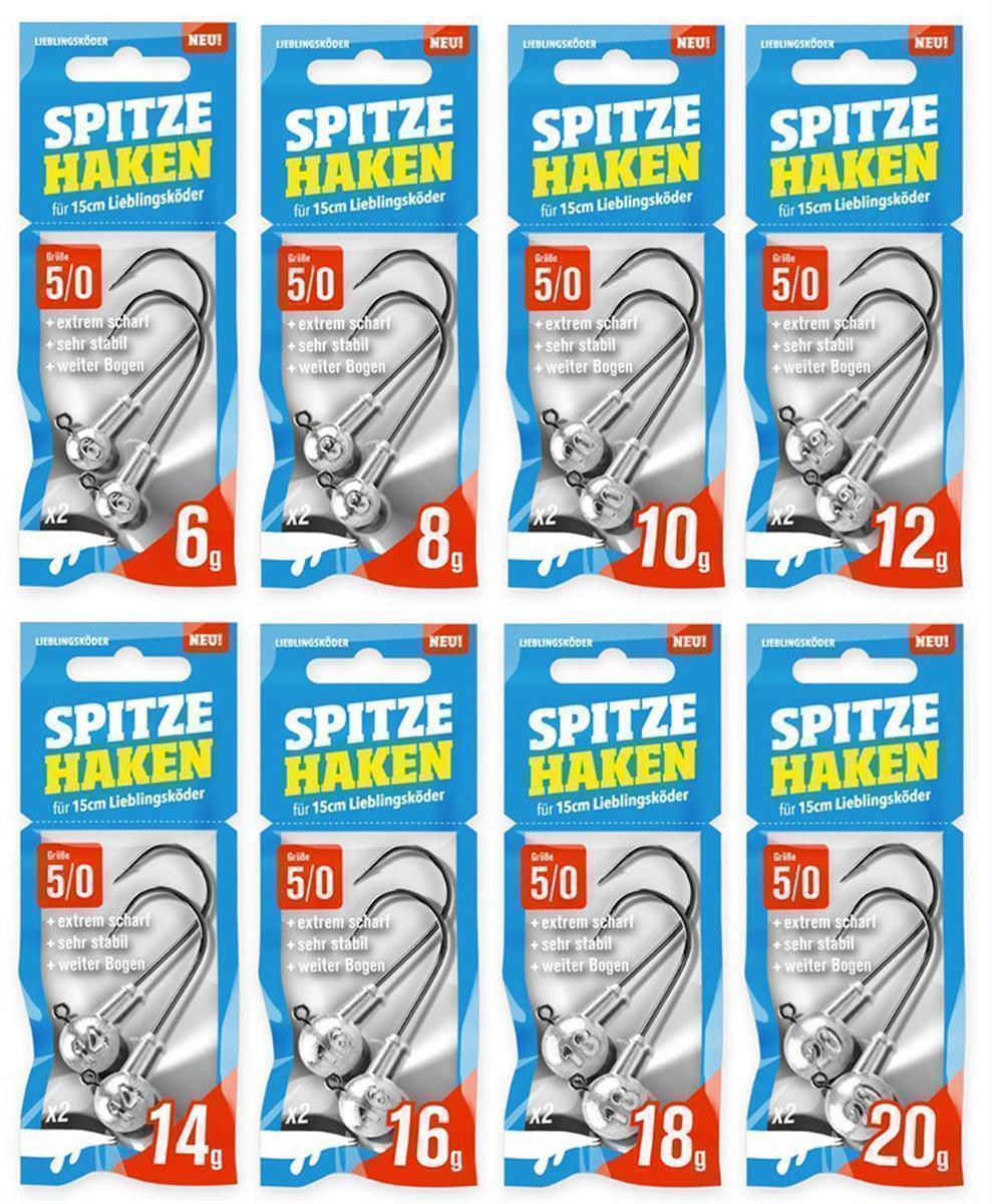 Lieblingsköder Spitze Haken; Größe 5/0; 14 Gramm